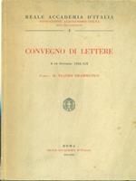 Convegno di lettere Il teatro drammatico