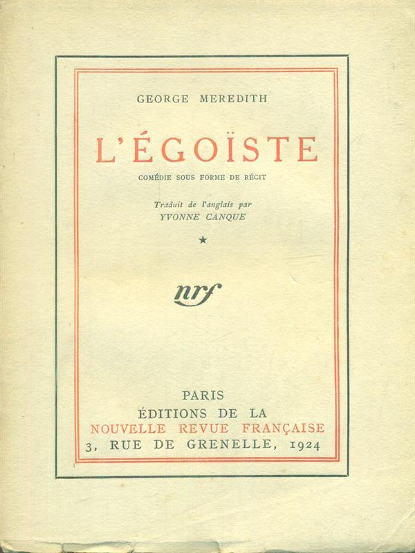L' egoiste