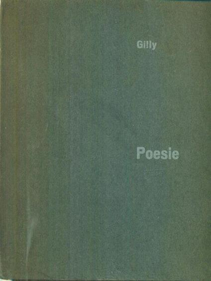 Poesie - Gilly - copertina