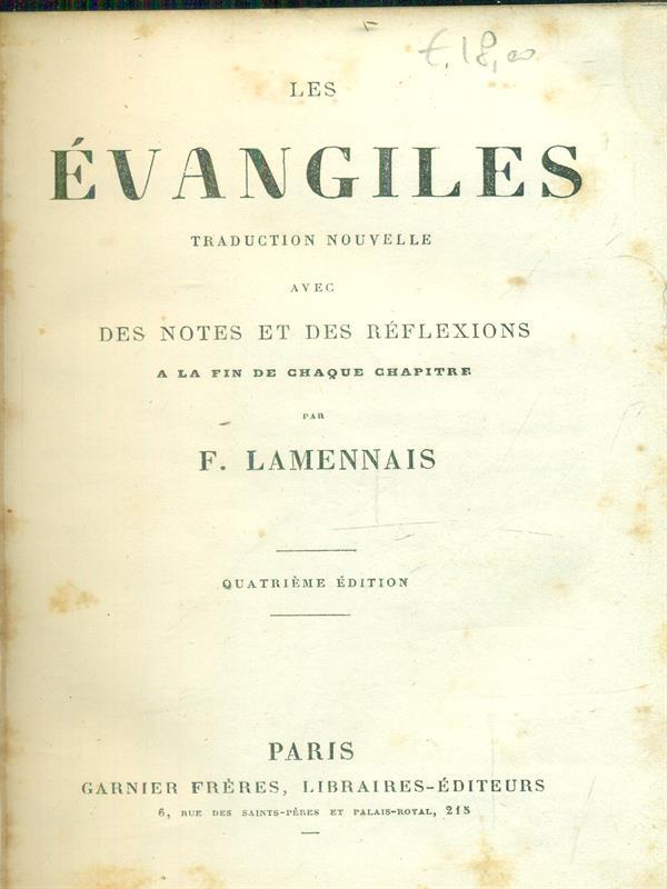 Les Evangiles