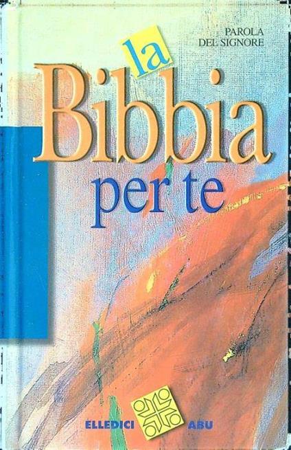 La Bibbia per te - copertina