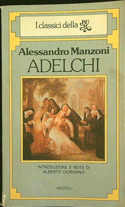 Adelchi - Alessandro Manzoni - copertina