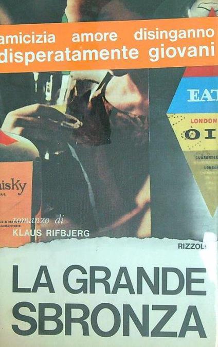 La grande sbronza - Klaus Rifbjerg - copertina
