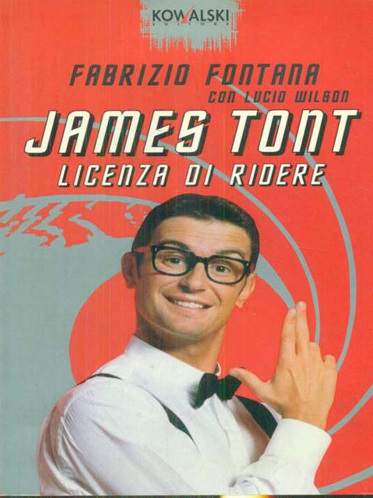 James Tont, licenza di ridere - Fabrizio Fontana - copertina