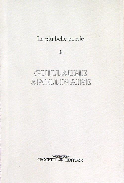 Le più belle poesie di Guillaume Apollinaire