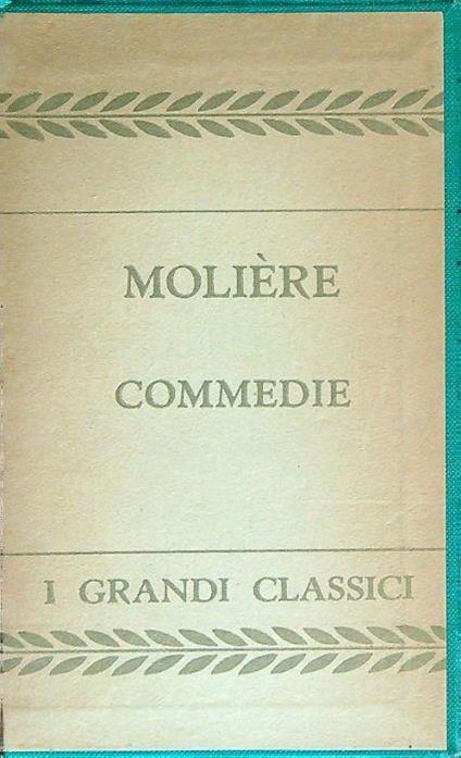 Commedie - Molière - copertina