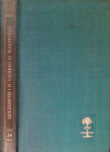 Il vicario di Wakefield - Oliver Goldsmith - copertina