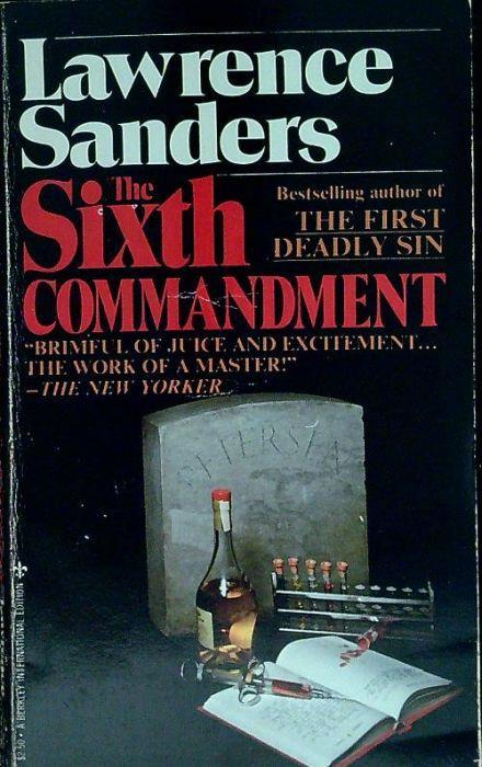 The sixth commandment - Lawrence Sanders - copertina