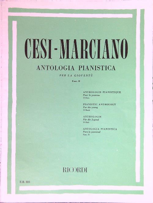Antologia pianistica per la gioventù - Fasc II