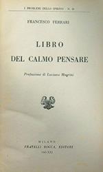Libro del calmo pensare