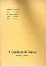 1 quaderno di poesia