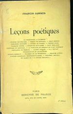 Lecons poetiques