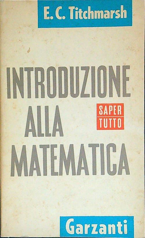 Introduzione alla matematica