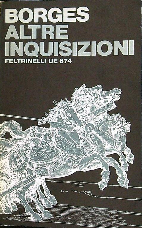 Altre inquisizioni - Marco Borges - copertina