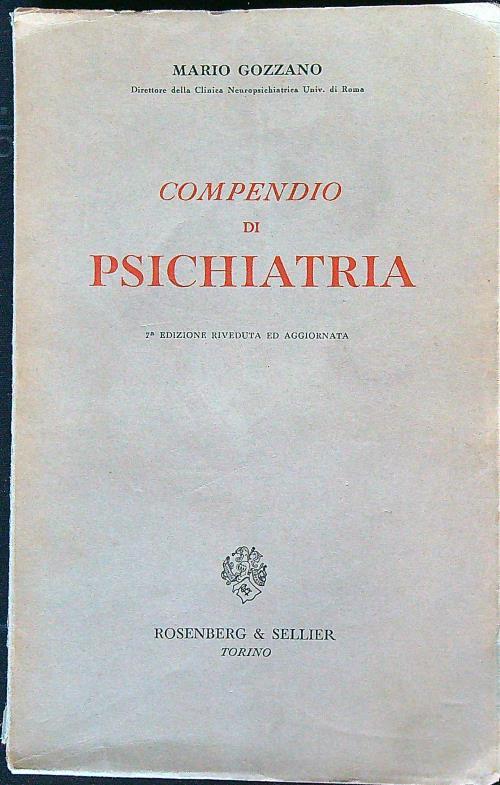 Compendio di psichiatria