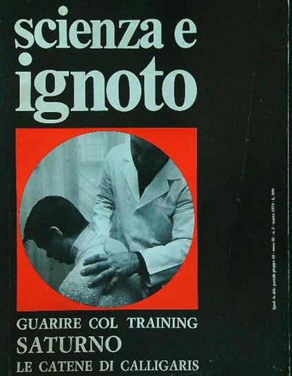 Scienza e ignoto giugno n. 3 - copertina