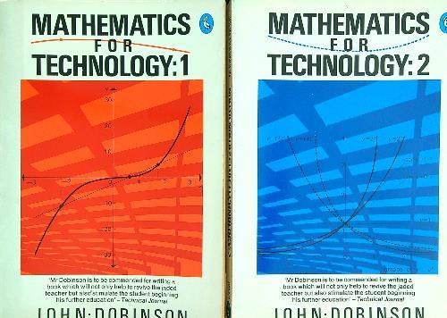 Mathematics for Technology 1 e 2