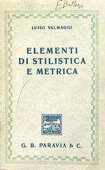 Elementi di stilistica e metrica