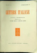 Lettere italiane - Anno XXV - N. 4 - ottobre-dicembre 1973