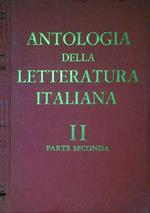 Antologia della Letteratura Italiana II Parte seconda