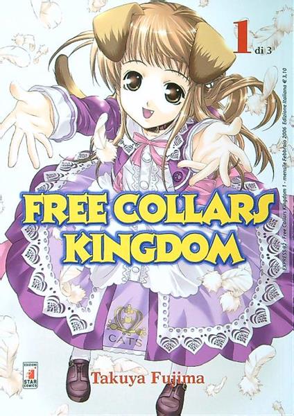 Free Collars Kingdom 3 vv. - Takuya Fujima - copertina