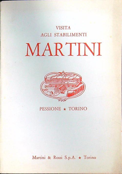 Visita agli stabilimenti Martini