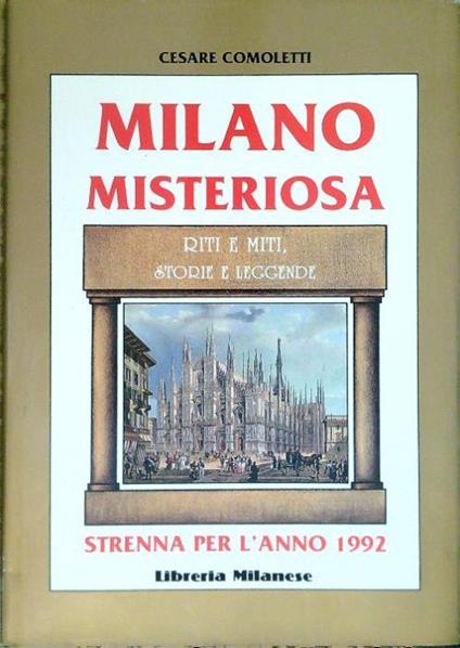Milano misteriosa - Cesare Comoletti - copertina