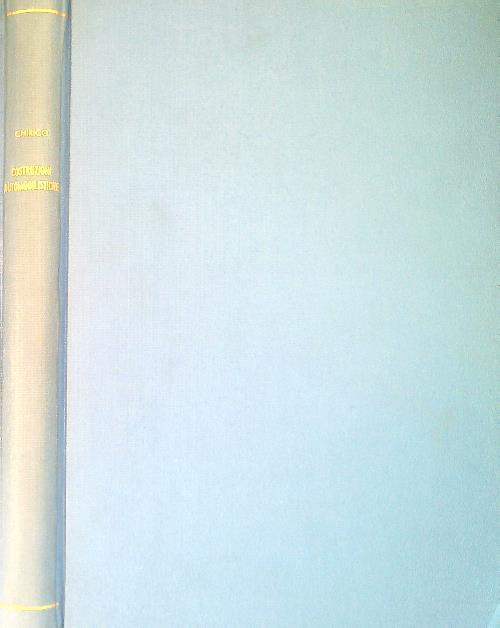 Costruzioni automobilistiche. Organi di trasmissione