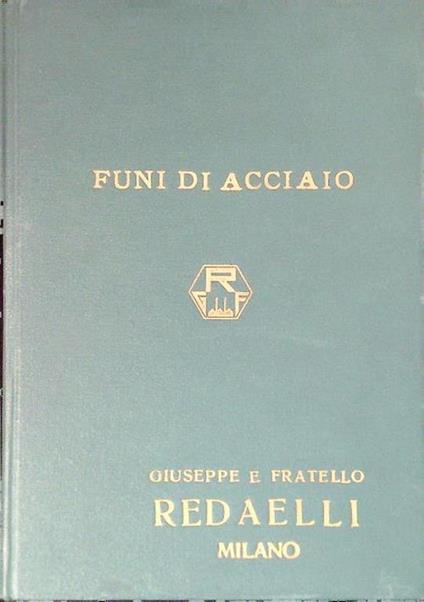 Funi di acciaio - copertina