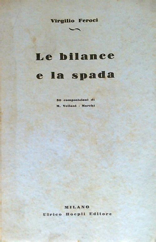 Le bilance e la spada