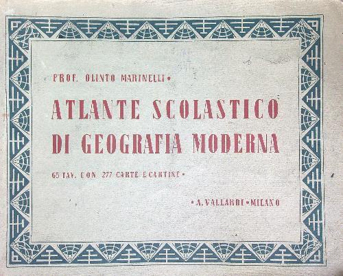 Atlante scolastico di geografia moderna
