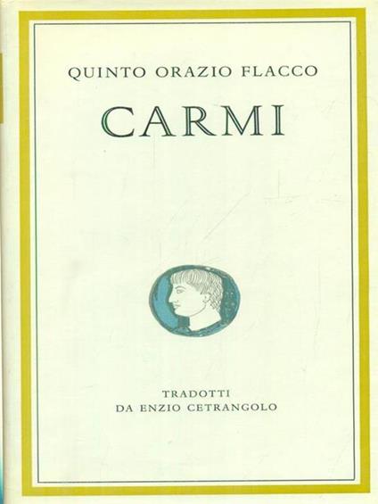 Carmi - Q. Flacco Orazio - copertina