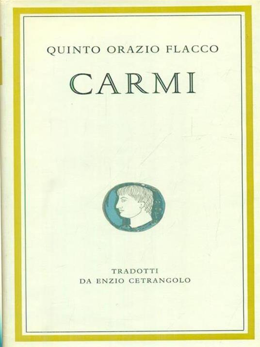 Carmi - Q. Flacco Orazio - copertina