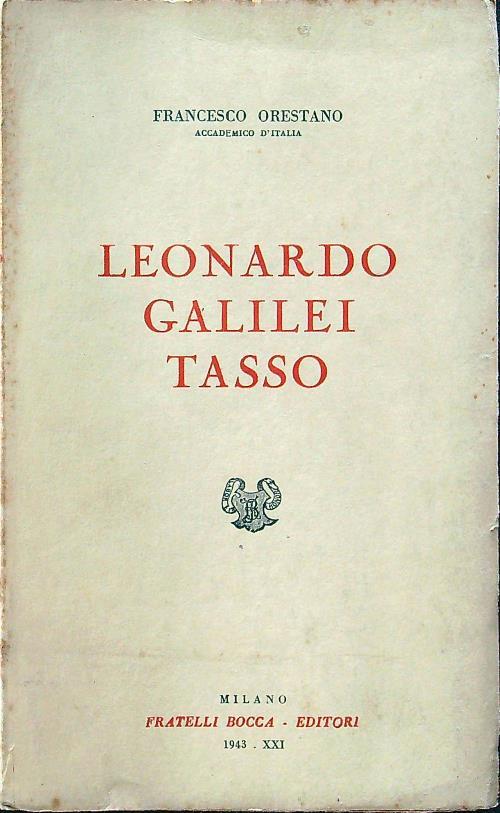 Leonardo Galilei Tasso