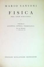 Fisica - Volume II Acustica Ottica Termologia