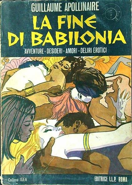 La fine di Babilonia - Guillaume Apollinaire - copertina