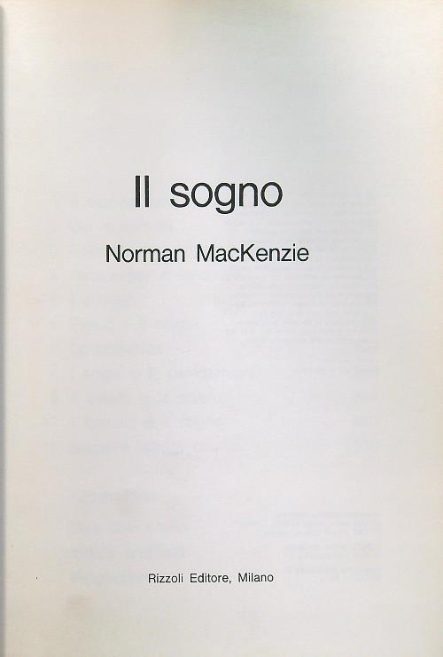 Il sogno