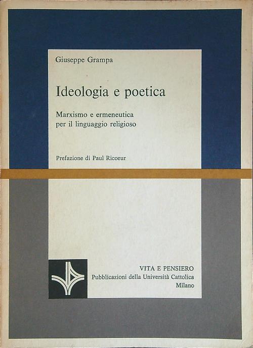 Ideologia e poetica