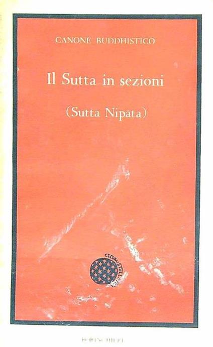 Il Sutta in sezioni boringhieri - copertina