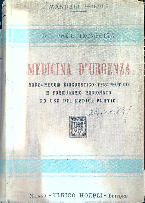 Medicina d'urgenza