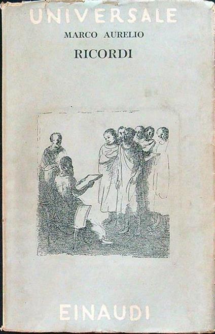 Ricordi - Marco Aurelio - copertina