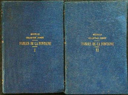 Fables de La Fontaine 2vv - Pierre Janet - copertina