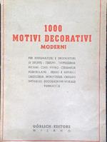 1000 motivi decorativi moderni