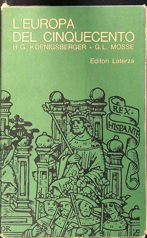 L' Europa del cinquecento - Koenigsberger - copertina