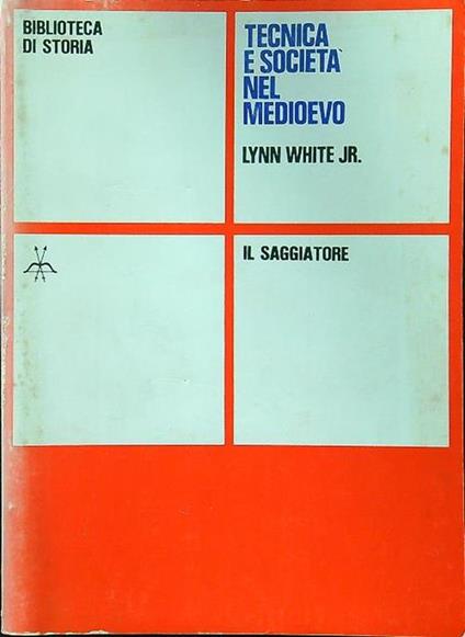 Tecnica e società nel medioevo - copertina
