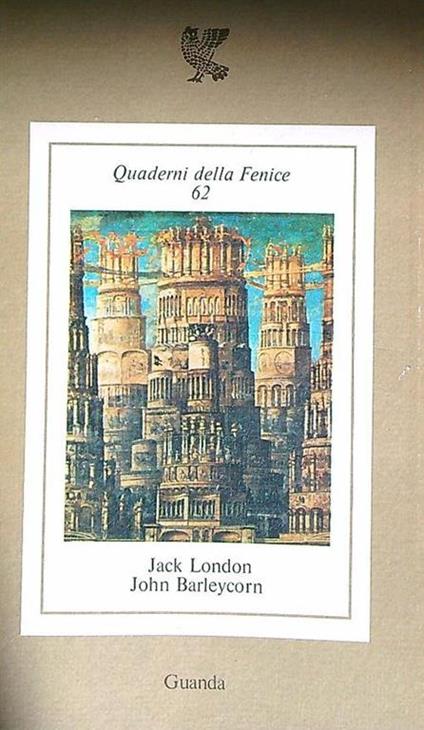 Jack London John Barleycorn - copertina