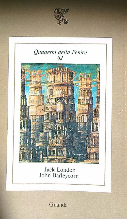 Jack London John Barleycorn