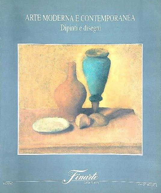 Arte moderna e contemporanea. Dipinti e disegni - copertina