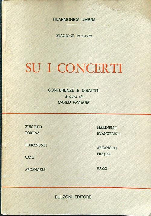 Su i concerti