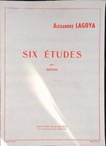 Six études pour guitare